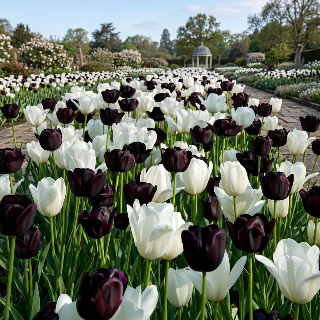 How Many Flower Bulbs Per m² - The Complete Planting Guide for Tulips, Daffodils, Muscari and Crocus