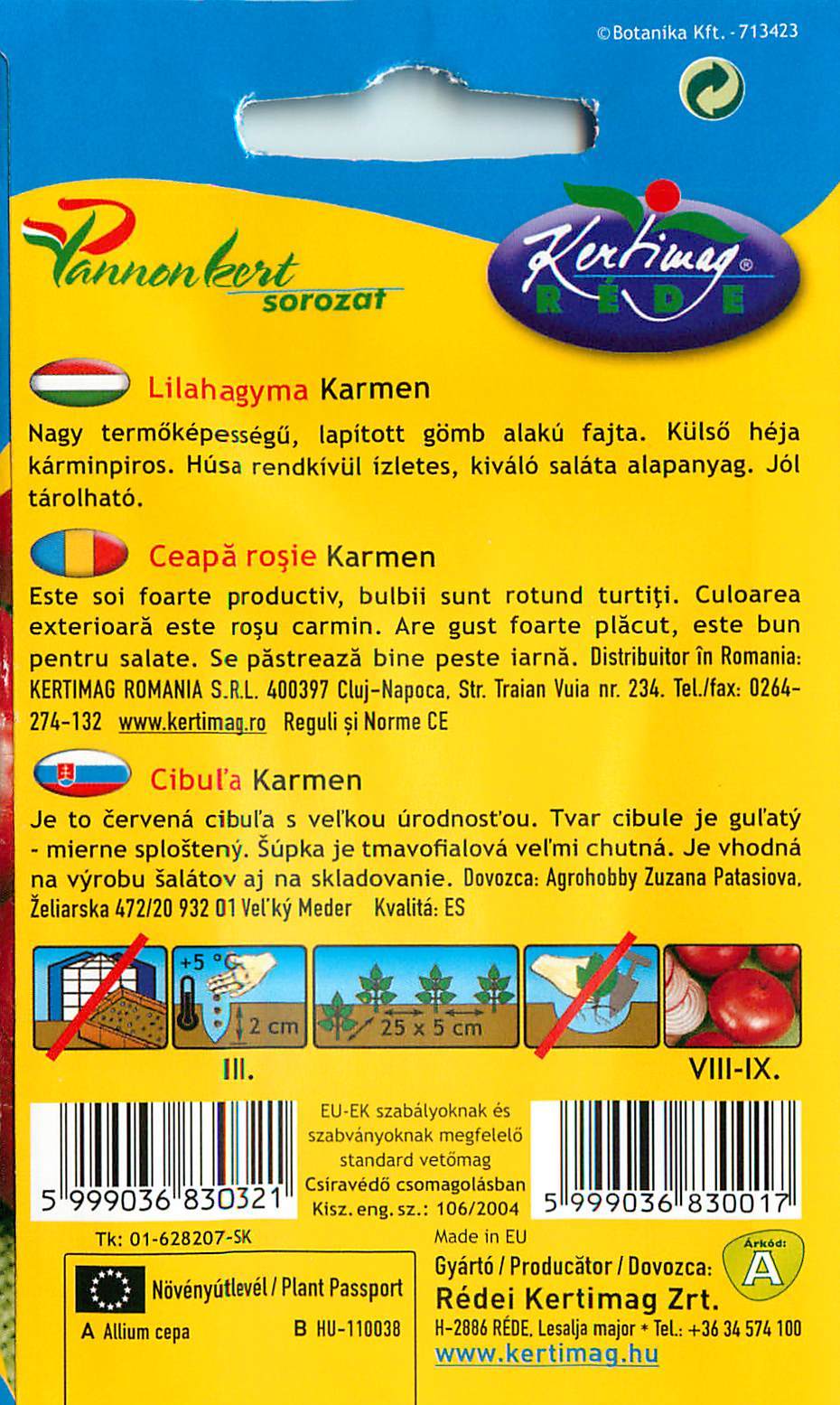 Crveni luk - Karmen - 2g