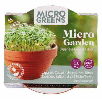 Sow & Grow kit - Mikro vrt - Japansko zelje Tatsoi