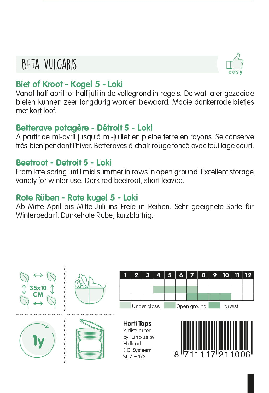 Beetroot - Kogel 5, Loki - 5 g