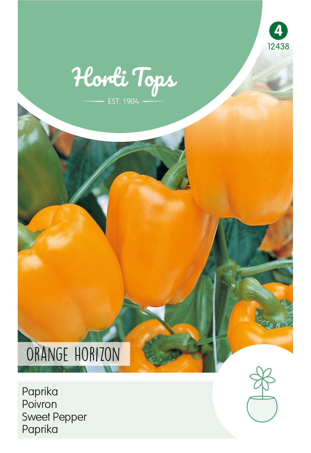 Slatka Paprika - Orange Horizon - 10 Sjemenki