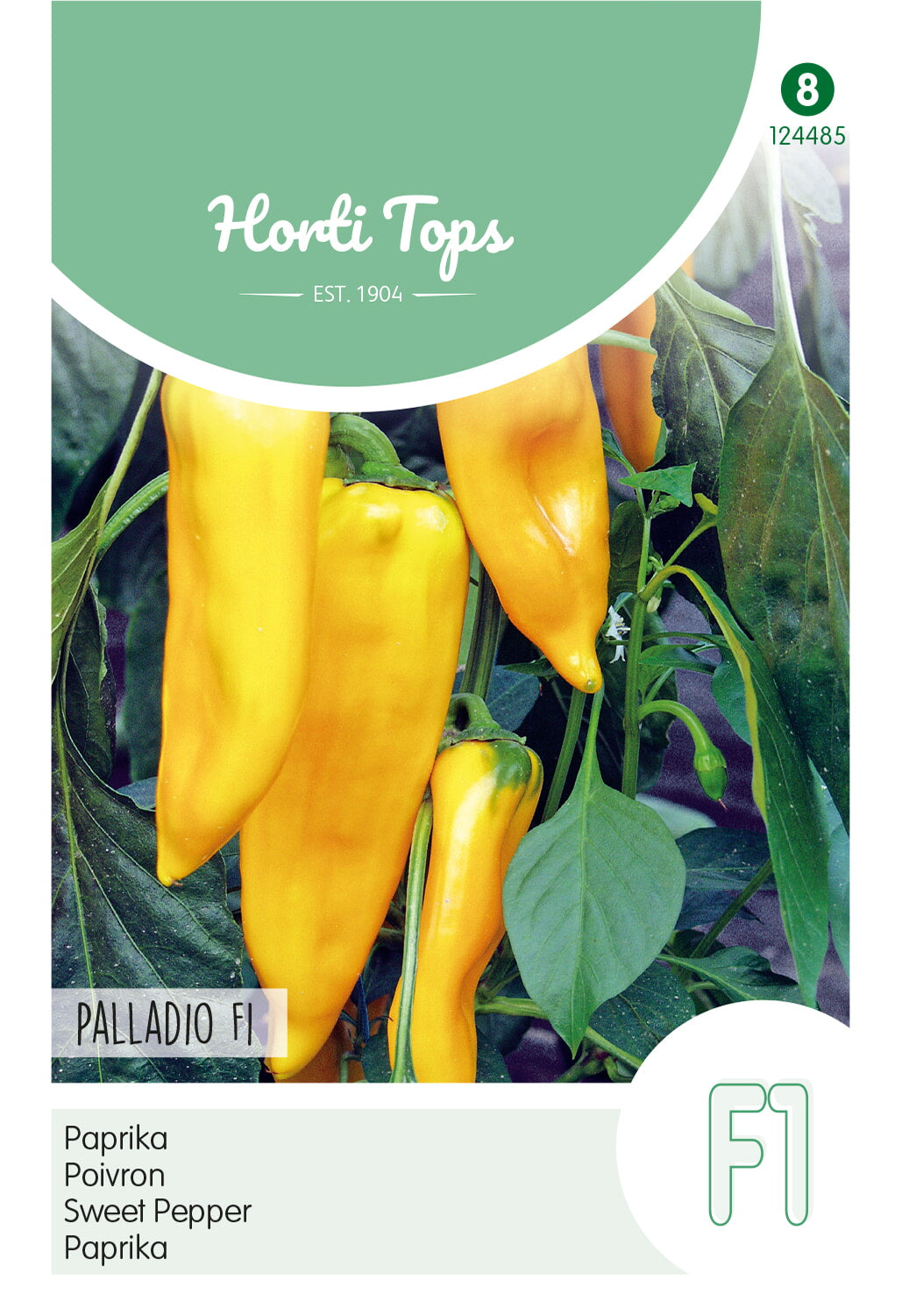 Slatka Paprika - Palladio F1 - 8 Sjemenki