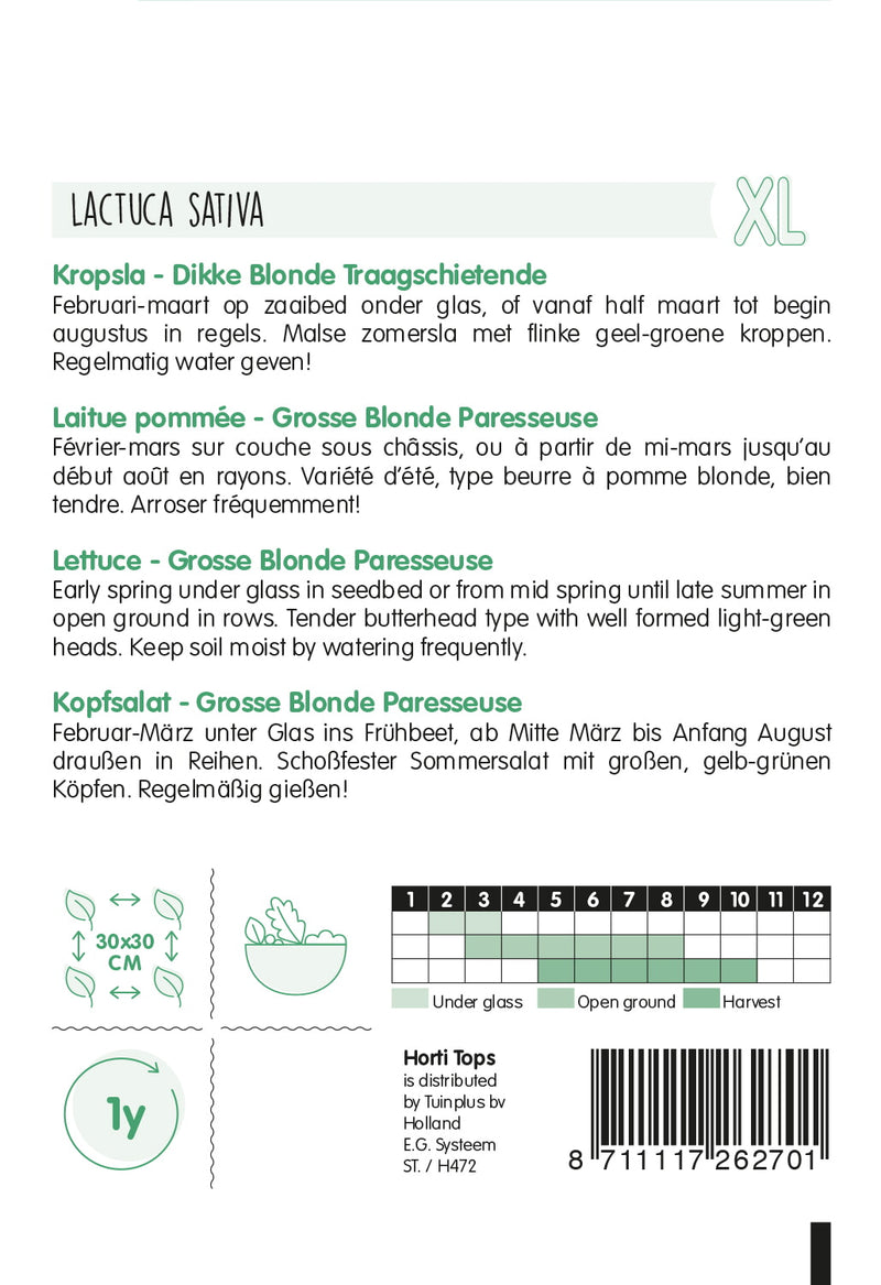 Salata - Dikke Blonde Traagschietende - 3 g