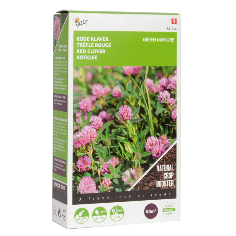 Zeleni gnoj - Crvena djetelina - 150 g - 60 m2