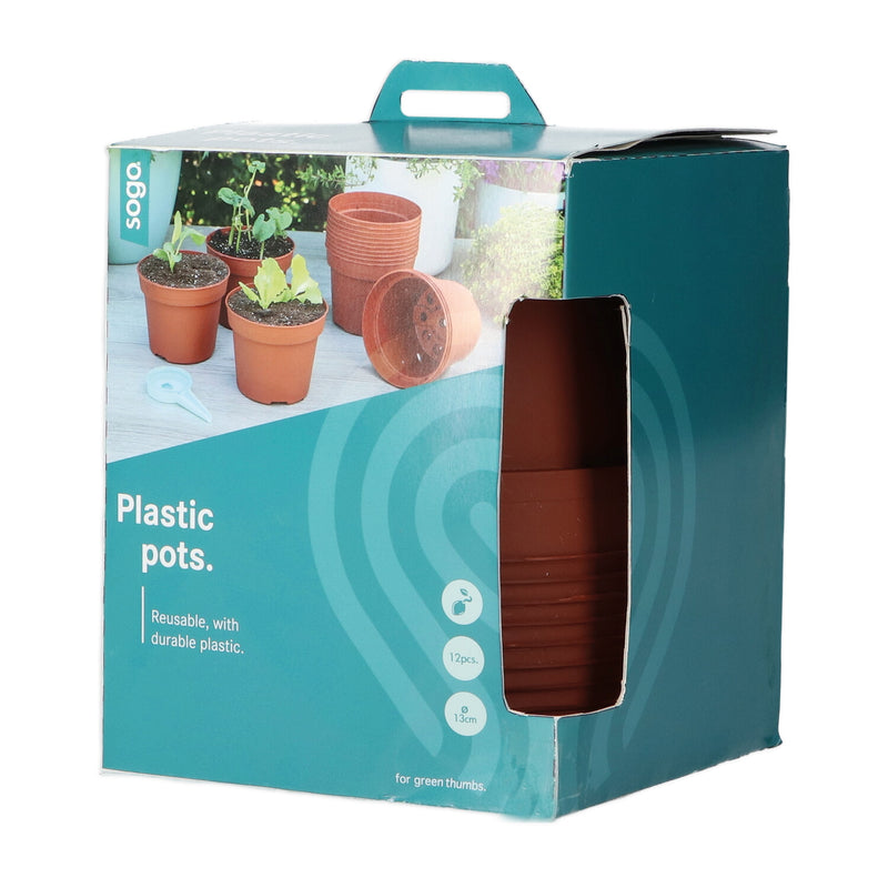 Plastične posude - 13 cm - 12 kom