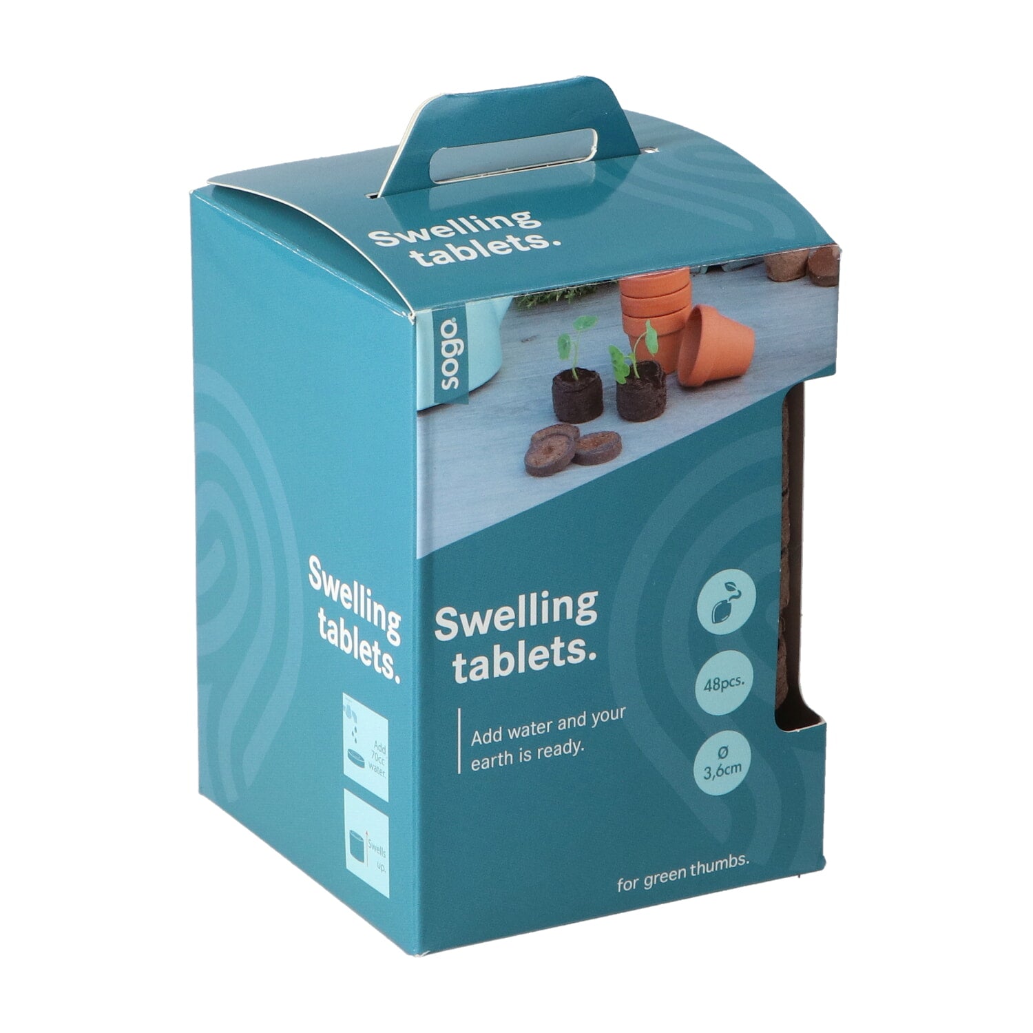 Swelling Growplugs 3,6 cm - 48 kom