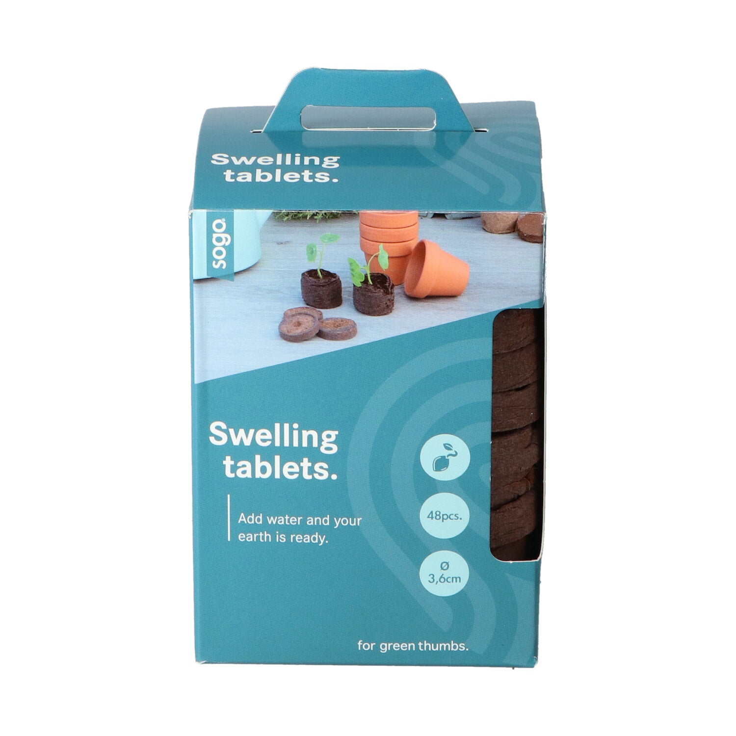 Swelling Growplugs 3,6 cm - 48 kom