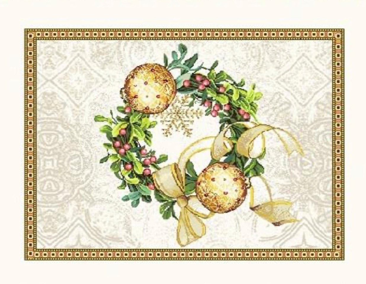 Podmetač 'Advent' - 30 x 45