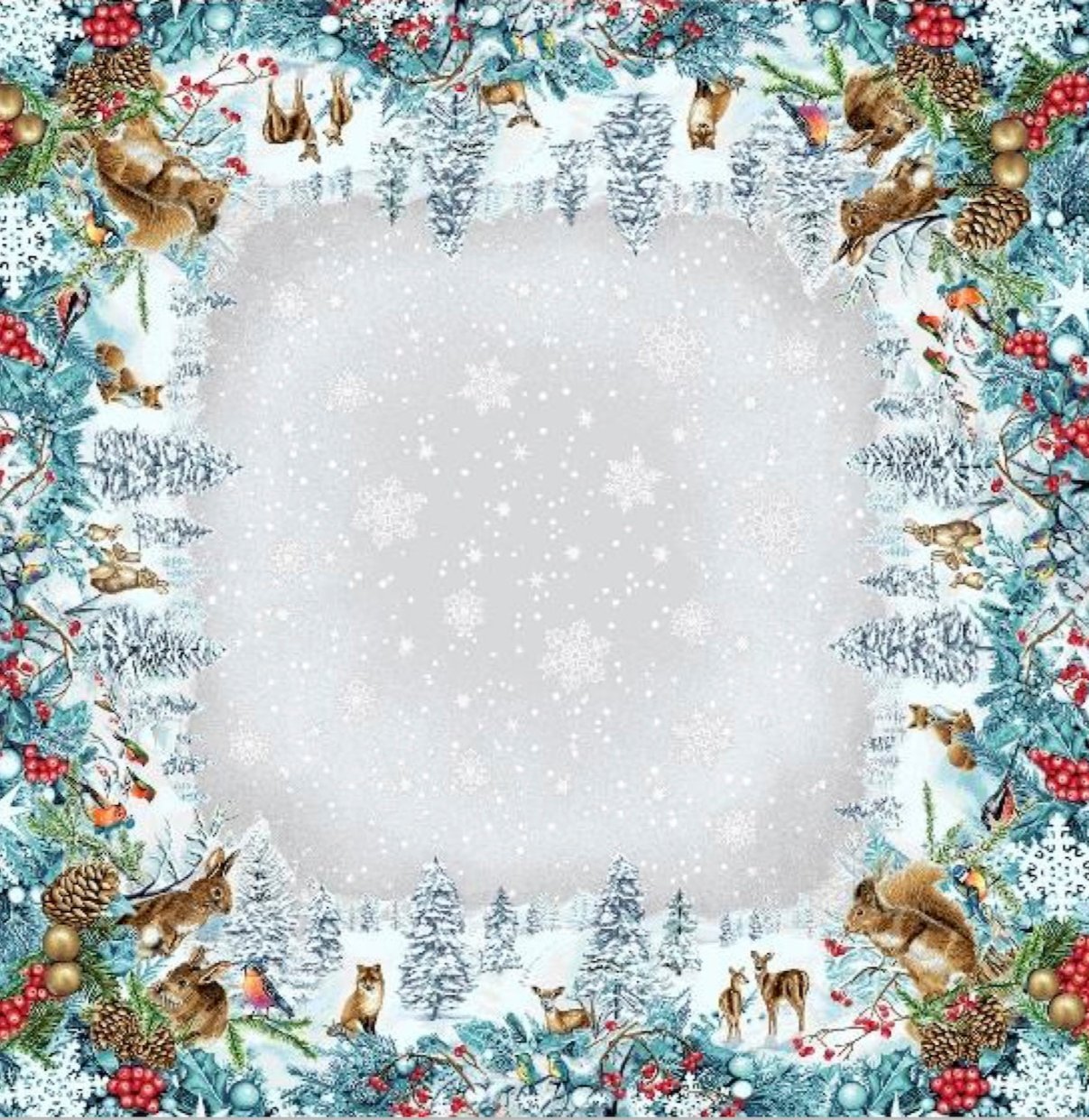 Tablecloth Square 'Aosta' - 95 x 95