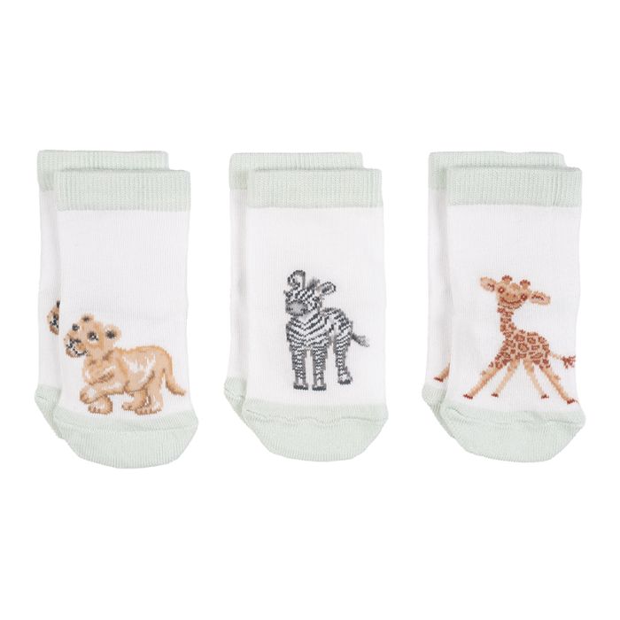 Baby Socks - Little Savannah - 0-6 Months-1