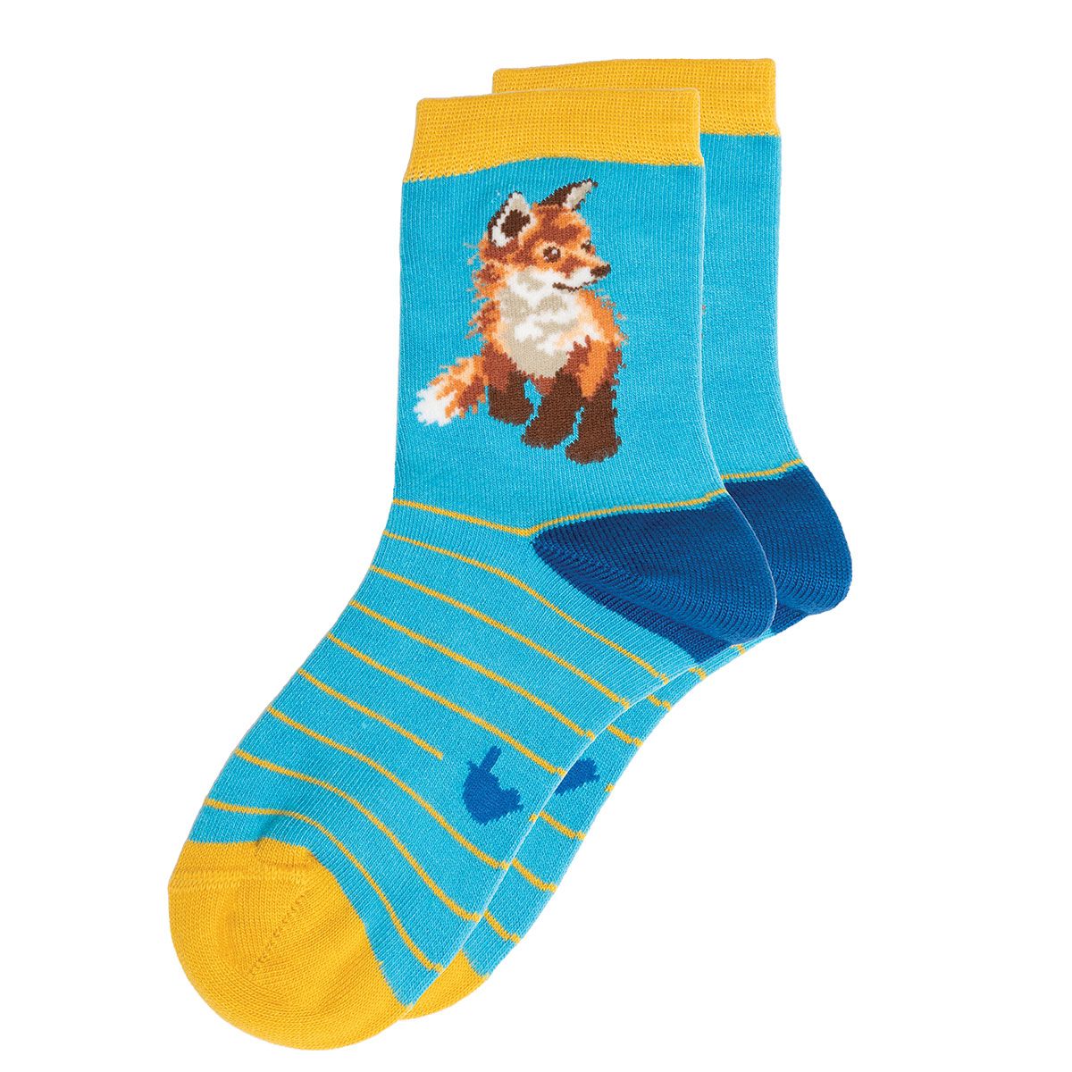 Children's Socks - Fox - Born to be Wild - 27-30-2