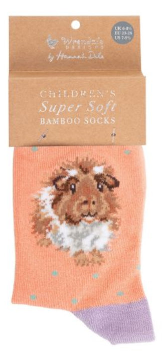 Children's Socks - Guinea pig - Grinny Pig - 23-26-1