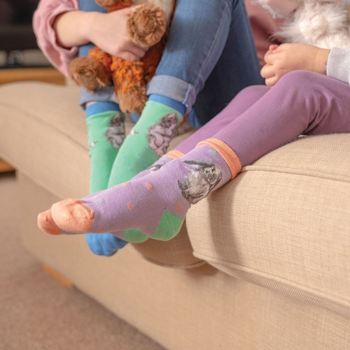 Children's Socks - Rabbit - Rosie - 27-30-3