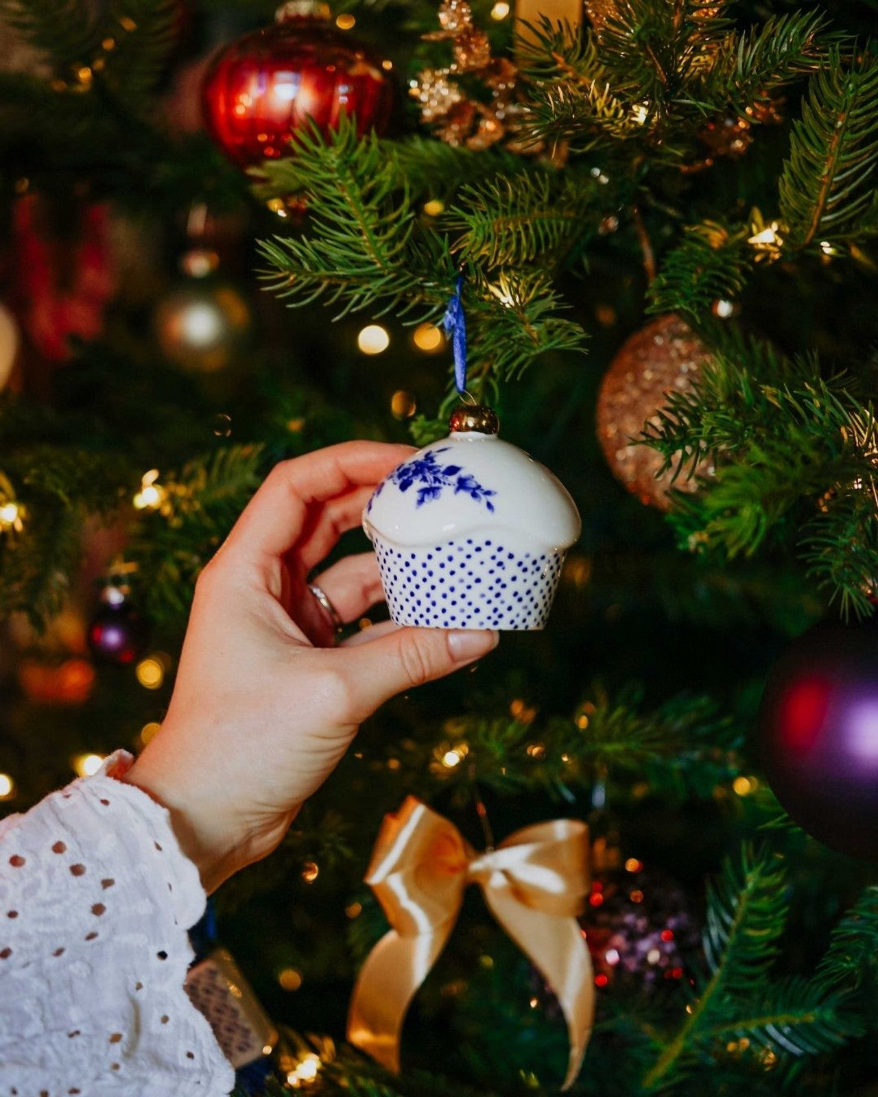 Christmas Ornament - Cupcake-2
