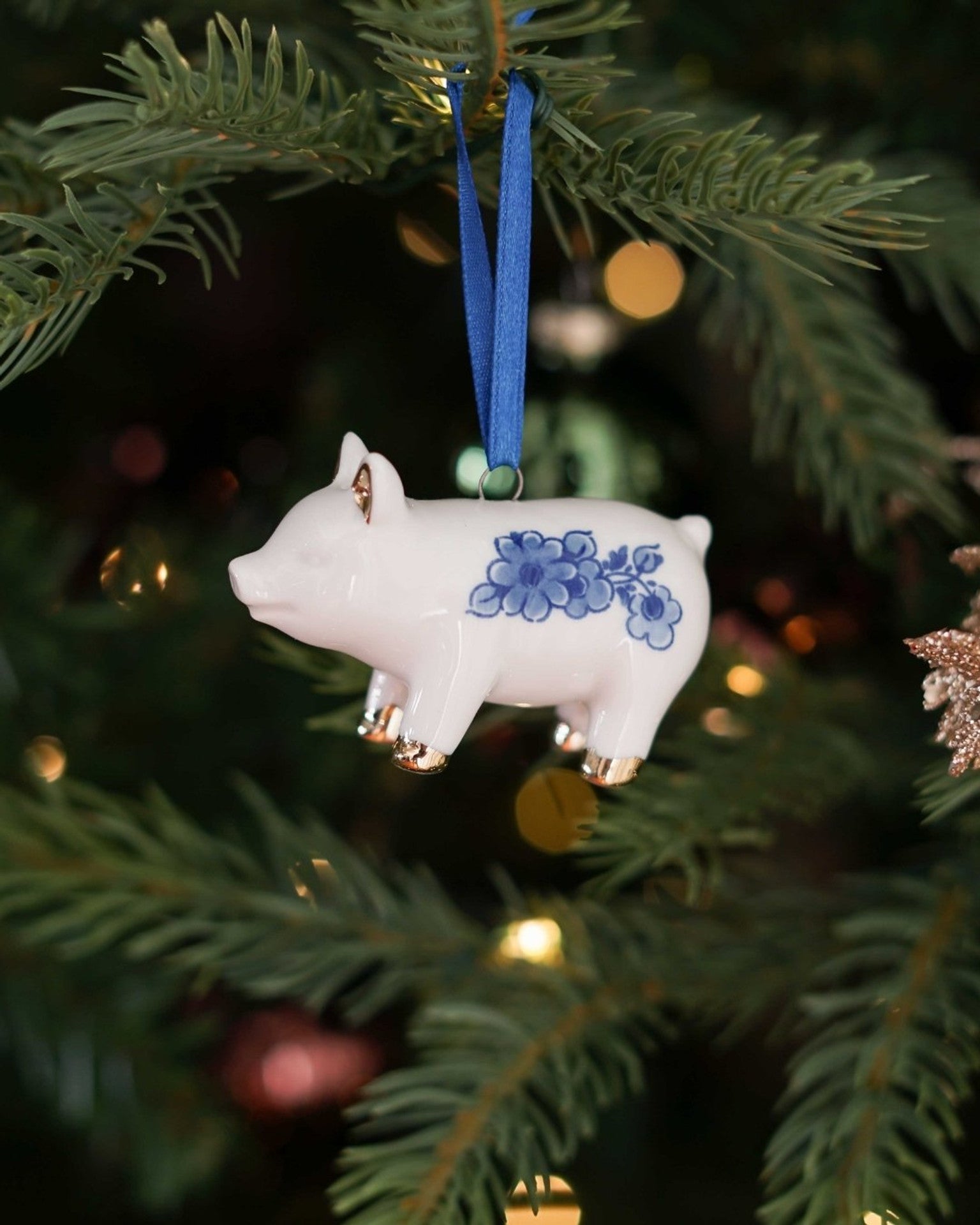 Christmas Ornament Pig - 4 cm-2
