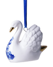 Christmas Ornament Swan - 4 cm-1