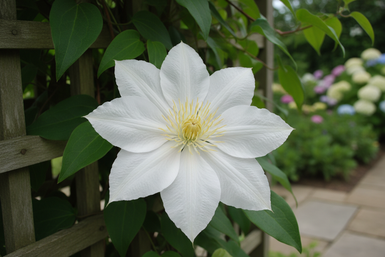Clematis - Madame Le Coultre-2