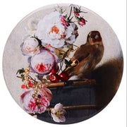 Ceramic Potholder - The Goldfinch - 18 cm