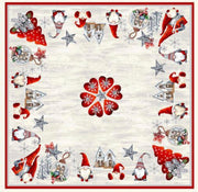 Tablecloth Square 'Gnomos' - 95 x 95