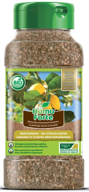 Bio Gnojivo - Citrus & Mediteranske Biljke - 750g