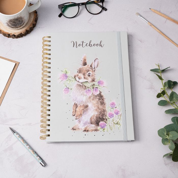 Head Clover Heels -  Rabbit -  A4 notebook-2
