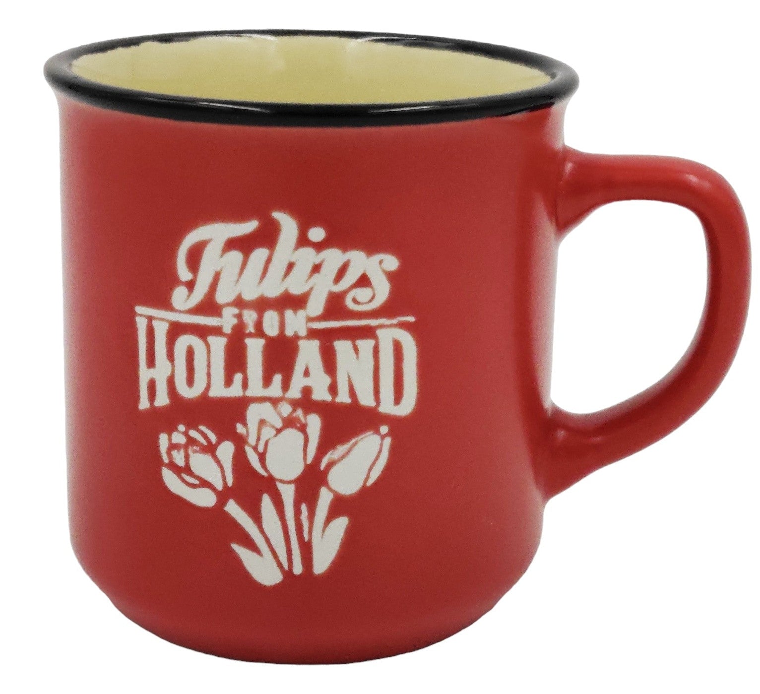 Mug Camp Red with Tulip - Small
