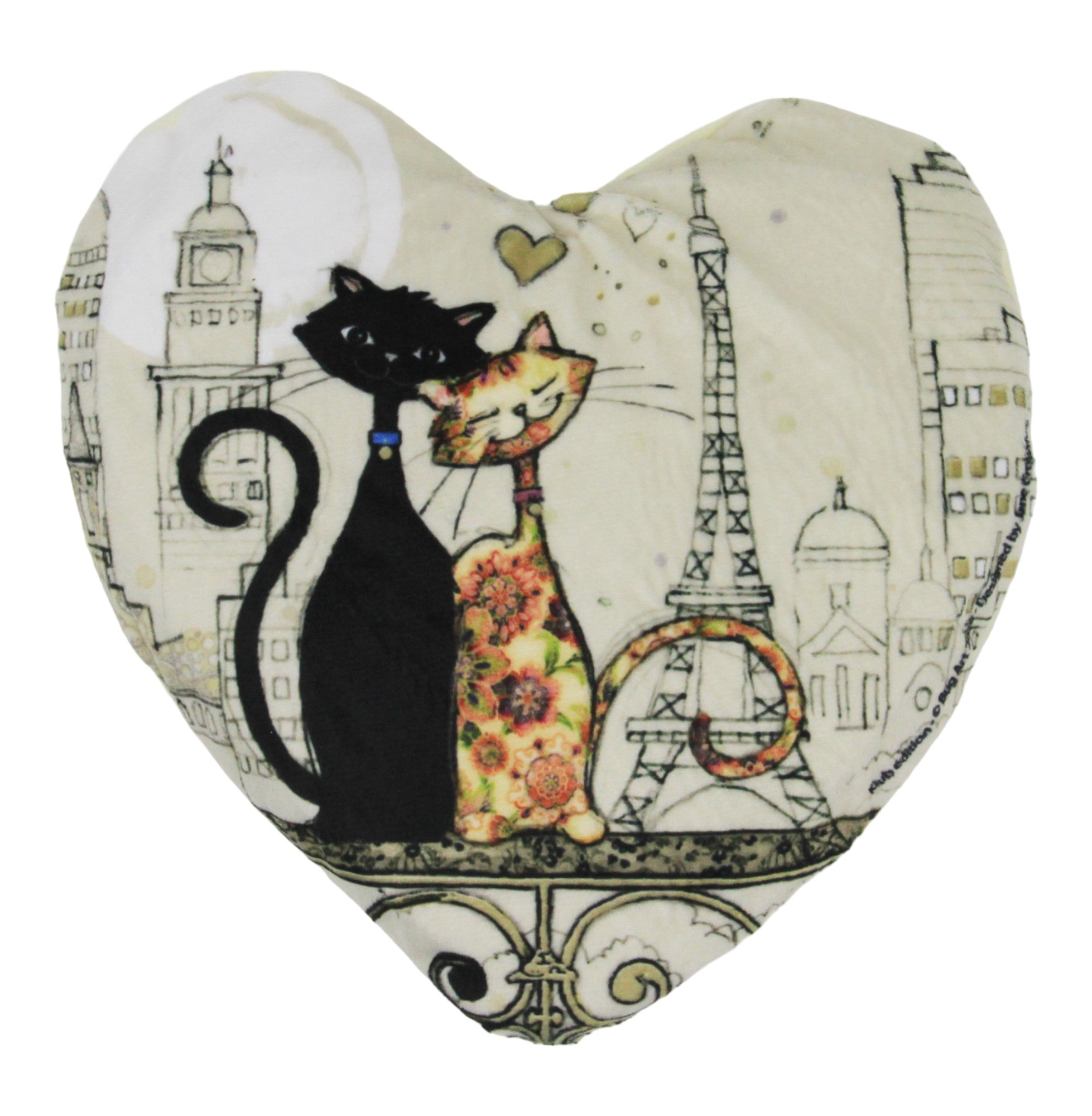 Jastučić za Grijanje s Košticama Trešnje - Zaljubljene Mačke