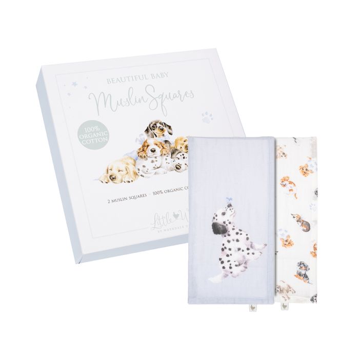 Little Paws - Dog Muslin Gift Set-1