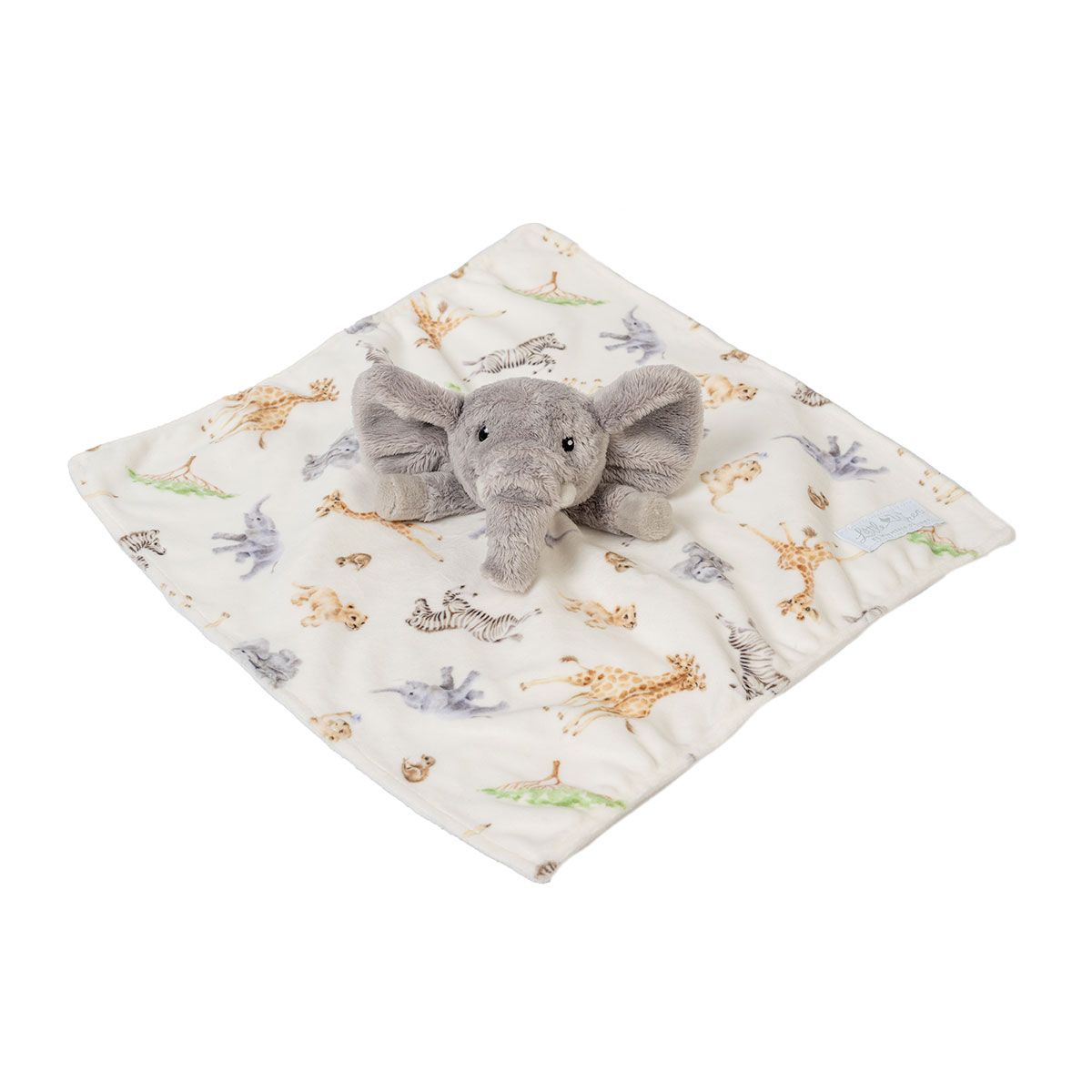 Little Savannah - Elephant Plush Comforter-2