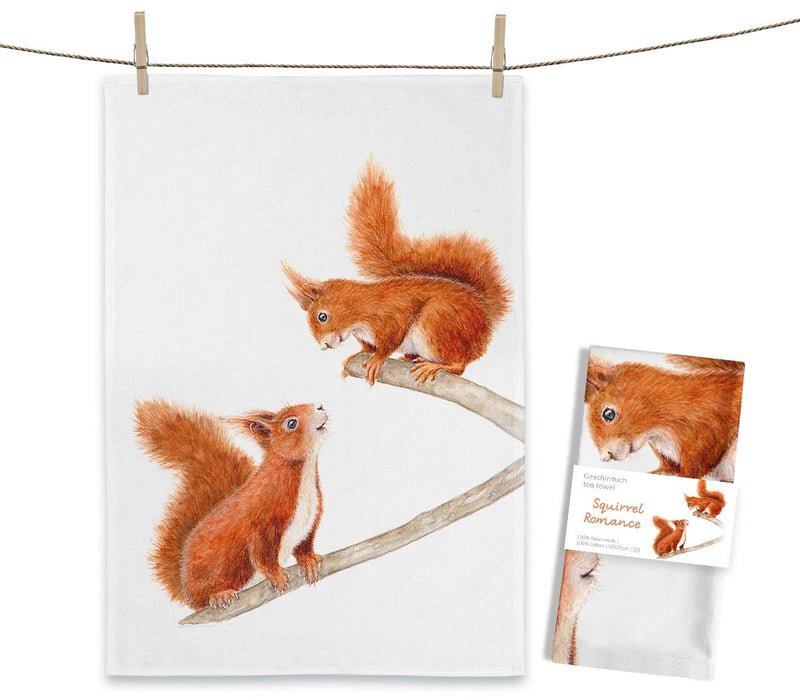 Ručnik za čaj - Squirrel Romance