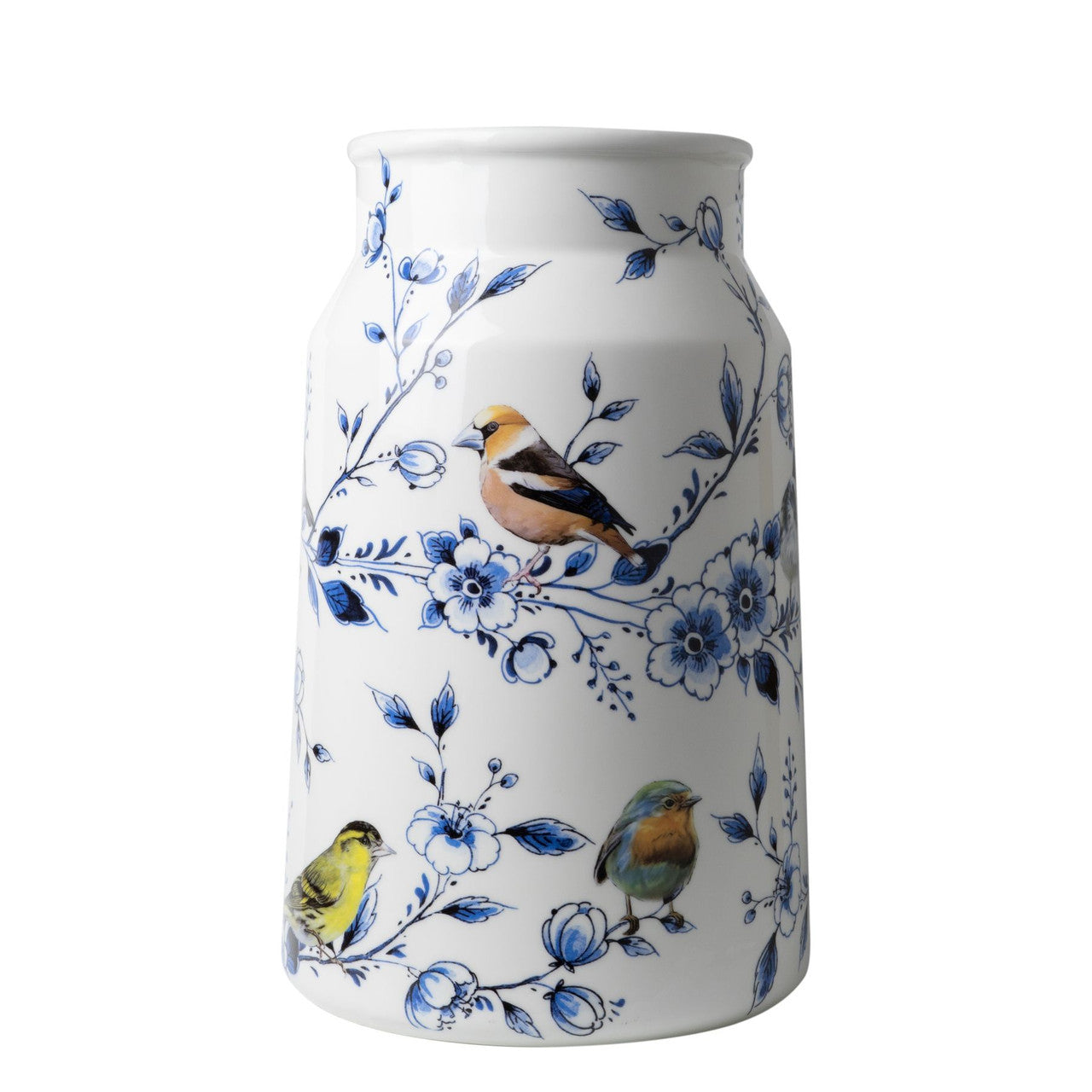 Milk Churn Vase - Forest Birds - 30 cm-1