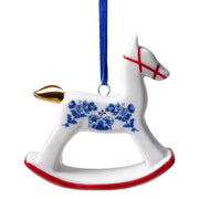 Rocking Horse Christmas Ornament - Vintage - 6 cm-1
