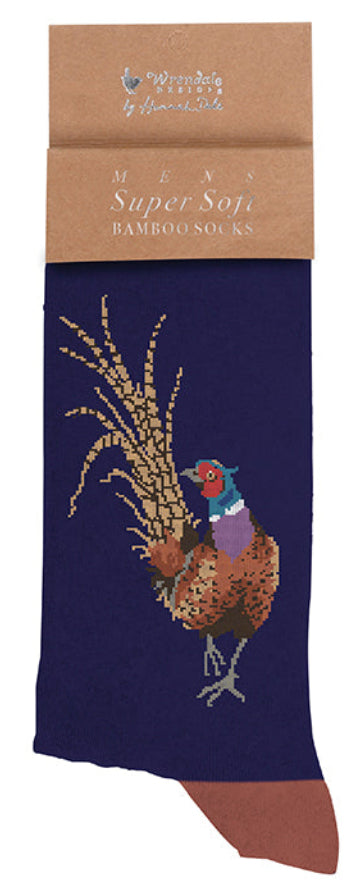 Men's Socks - Pheasant - Ready for My Close Up