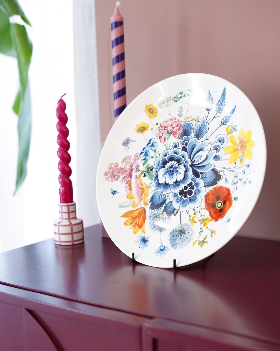 Zidna Ploča - Divlje Cvijeće - 31 cm