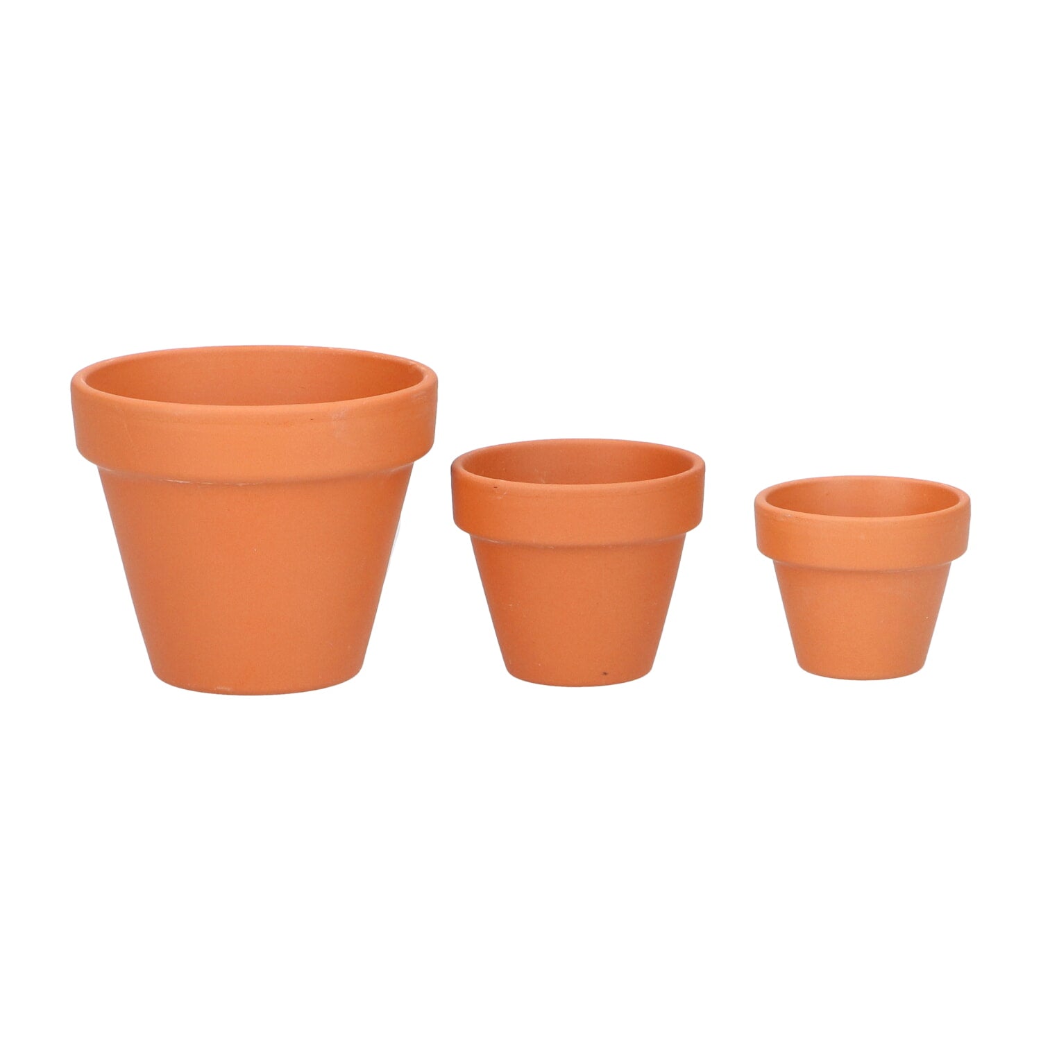 Terracotta Pots - 7/8 cm - 7 pcs-1