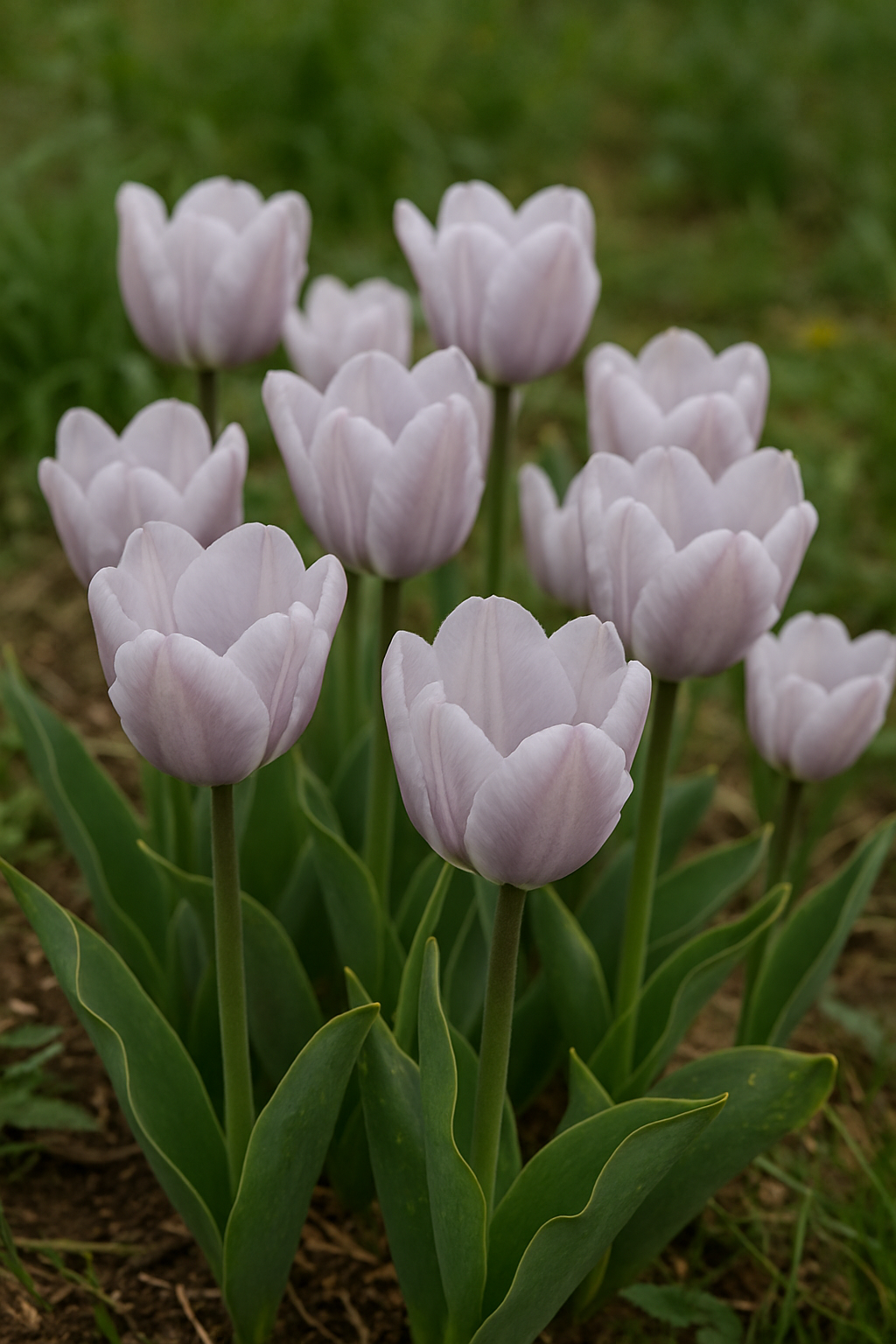 Tulipan Triumph - Srebrni Oblačak - 12/+