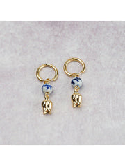 Tulip Earrings - Charm - Gold-1