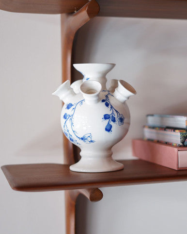 Tulip vase on foot - Orchidee - 22 cm-2