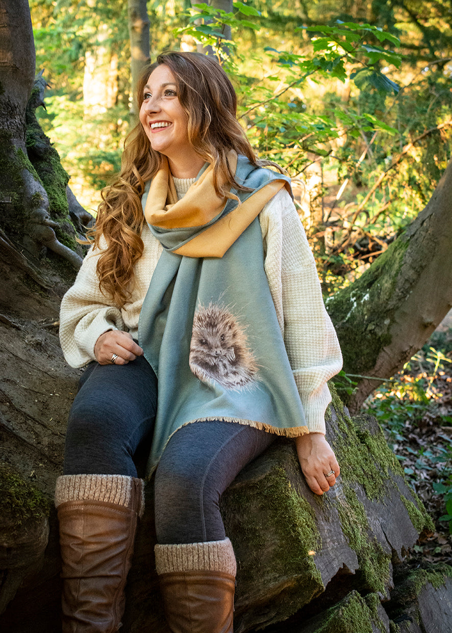 Winter Scarf - Hedgehog - Awakening-2