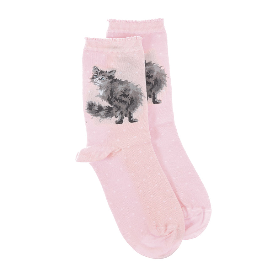 Women's Socks - Cat - Glamour Puss-5