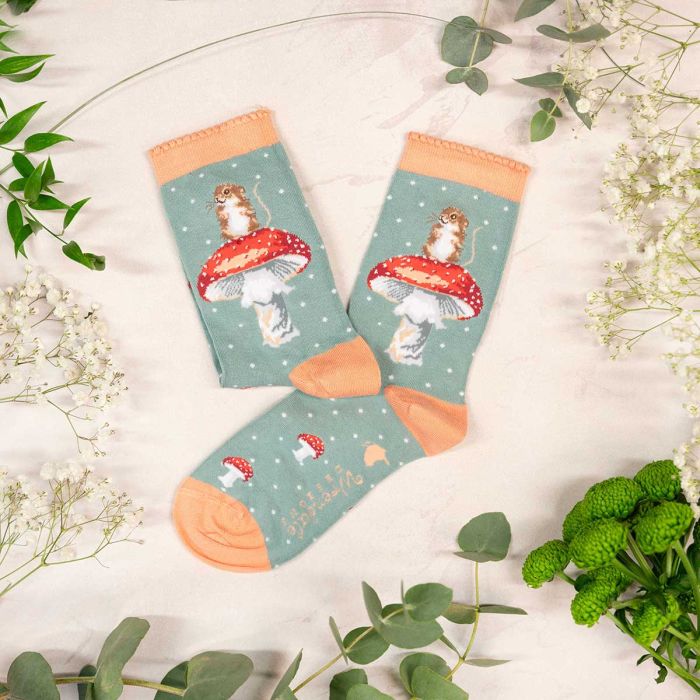 Women's Socks - Mouse - He's a Fungi-2