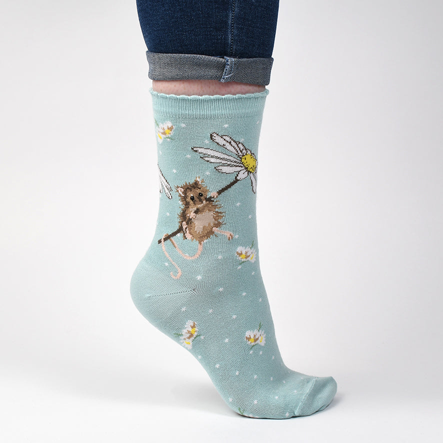 Women's Socks - Mouse - Oops a Daisy-2