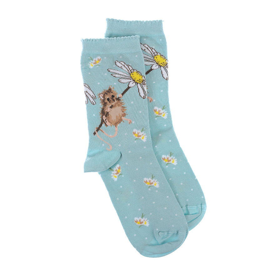 Women's Socks - Mouse - Oops a Daisy-3