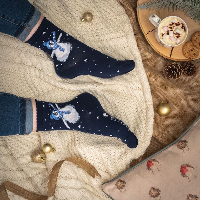 Women's Socks - Penguin - Winter Wonderland-2