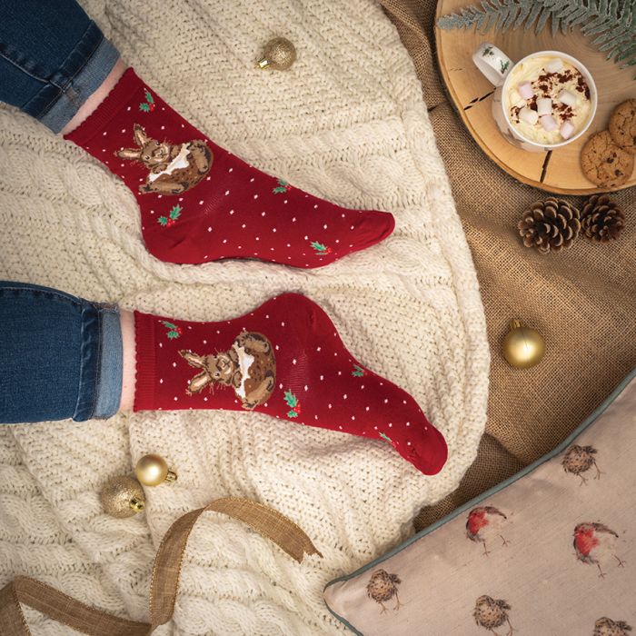 Women's Socks - Rabbit - Little Pudding-2