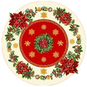 Tablecloth Round Yule - 135