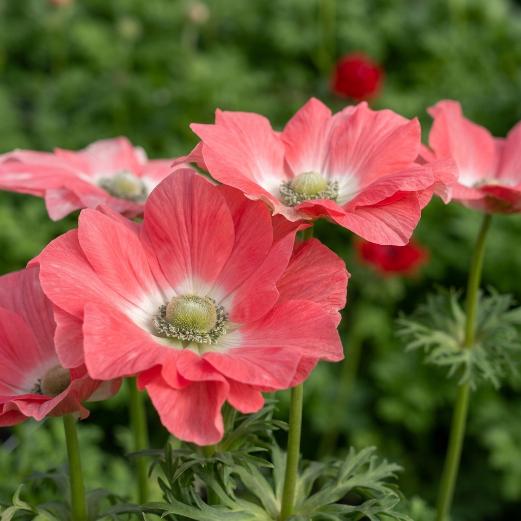 Anemones - Mistral -  Rosa Antico - 2/3