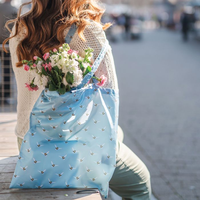 Foldable Shopping Bag - Busy Bee