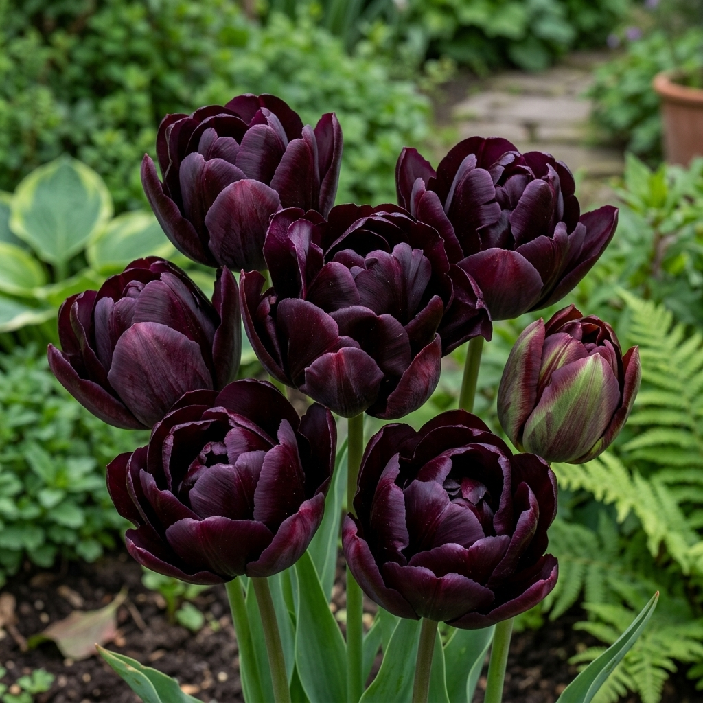 Tulip Double Late - Black Hero - 12/+
