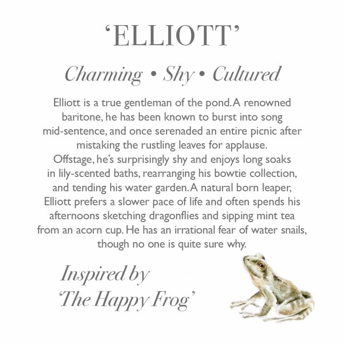 Plush - Elliott - Frog